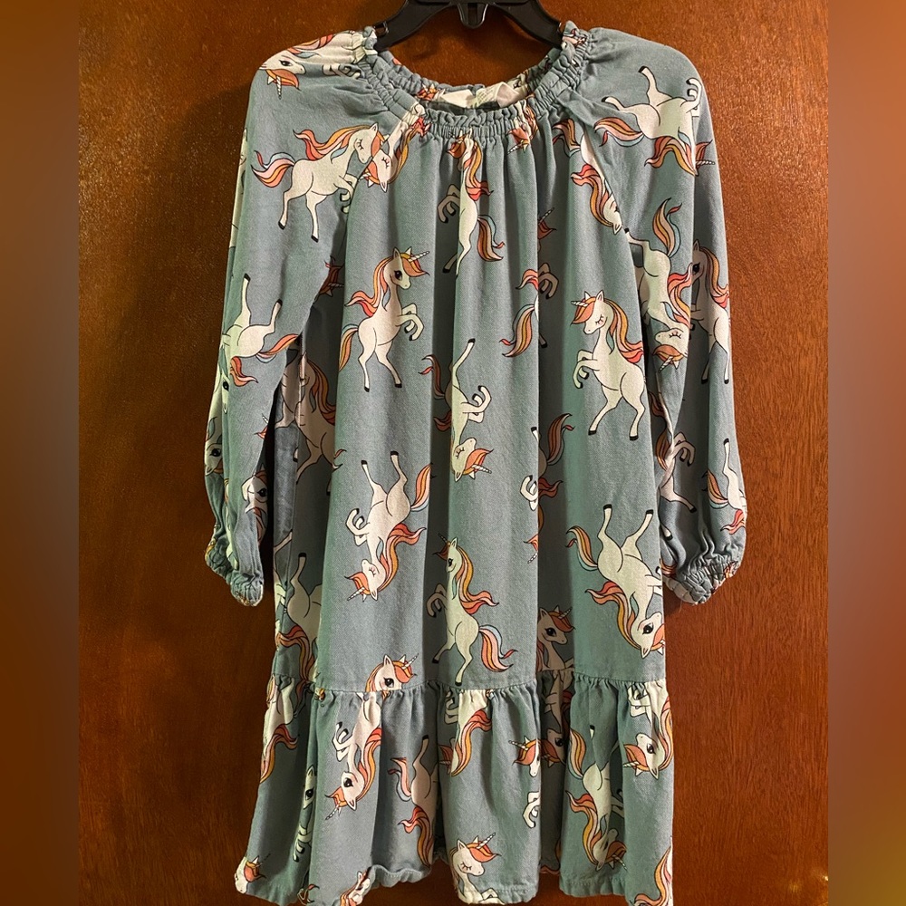 Girls H&M Unicorn Dress Sz 6 (3x$5/$12💫)